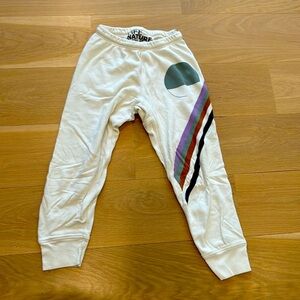 Freecity free city white ankle sweatpants